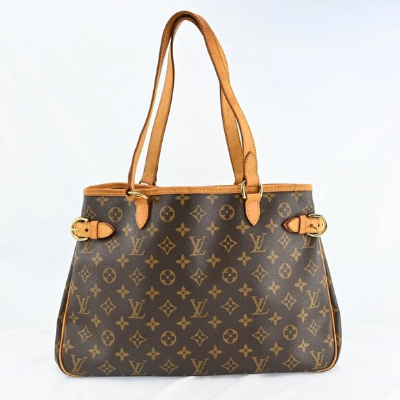 Authentic LOUIS VUITTON Monogram Batignolles Horizontal Tote Bag bsj746-110625